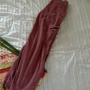 American Eagle Outfitters Corduroy Pants in Mauve